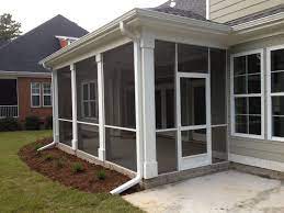 Screen Porch Completed By Screenmobile Of Wilmington Nc Patio Screen Enclosure Patio Design Screened In Patio