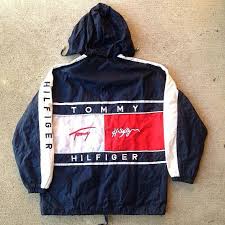 Vintage 90 S Tommy Hilfiger Light Windbreaker Pinterest Xpiink Tommy Hilfiger Outfit Clothes Vintage Jacket