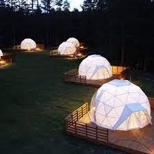 Glamping Dome Campsite Vikingdome 6 Tent Glamping Dome House Tents Camping Glamping
