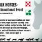 LET’S TALK HORSES event image