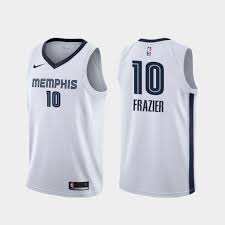 Nike memphis grizzlies #12 ja morant jersey 2020 blue city. Tim Frazier 10 Grizzlies 2020 21 Association Edition Jersey White