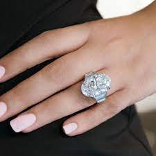 12 Big Rock Engagement Rings We Love Rn Big Engagement Rings Oval Diamond Engagement Ring Marquise Diamond Engagement Ring