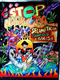 Poster larangan merokok lukisan : Dapatkan Himpunan Contoh Poster Bahaya Narkoba Yang Hebat Dan Boleh Di Download Dengan Mudah Gambar Mewarna