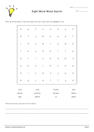 Then they should write the correct. Sight Words Worksheets