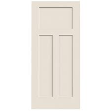 Jeld Wen 36 In X 80 In Craftsman Primed Smooth Molded Composite Mdf Interior Door Slab Thdjw137100142 The Home Depot Craftsman Interior Doors Interior Door Styles Doors Interior