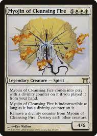 Myojin Of Cleansing Fire Magic The Gathering Cards Magic Cards Mtg