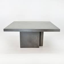 Raw Concrete Dining Table 63 Concrete Dining Table Concrete Outdoor Dining Table Outdoor Dining Table