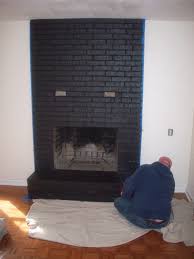 Brush off any loose debris with a course bristle and a softer bristle brush. Painting The Brick The Cavender Diary