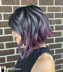 16 Enthralling Ladies Hairstyles For Over 50 Ideas Hair Styles Hair Color Purple Thick Hair Styles