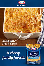 Baked Elbow Macaroni And Cheese Recipe Recipes Kraft Recipes Macaroni Cheese Recipes