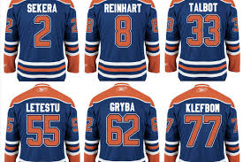 Oilers Release New Jersey Numbers A Brief History The