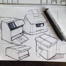 May 22 2014 07 28 Sketch A Day Sketches By Spencer Nugent Design Printer Industrial Design Sketch Design Sketch