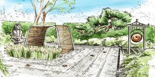 jardin belgique anvers loup co dessin jardin dessin paysage projets de jardins
