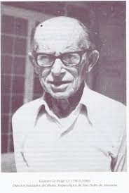 Eco-antropología: 21 de Mayo 1980: Misa de despedida fúnebre del Padre  Gustavo Le Paige S.J.