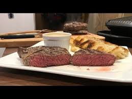 1 Bestes Steak Ribeye Im Tefal Optigrill Mit Pfannenbrot Youtube Silvester Essen Rindersteak Rezept Rezepte