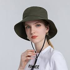 Wide Brim Best Bucket Hats Womens Wide Brim 5" Sun Hat Womens Bucket Floppy  Beach 100%