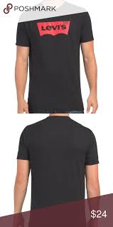 Nwt Levi Men S Black Crew Neck T Shirt T Shirt Neck T Shirt Levi