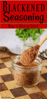 Blackened Seasoning Mix Is A Pantry Staple That Is So Easy To Make At Home A Basic Blend Of Spices To Ma Blackened Seasoning Spice Recipes Homemade Seasonings