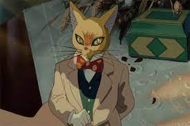 Soon after meeting them, haru and muta are forcefully taken to the cat kingdom, leaving toto and the baron in the human. Baron Humbert Von Gikkingen Studio Ghibli Poster Studio Ghibli Art The Cat Returns