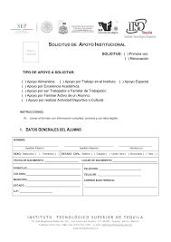 Si el paciente es un. Solicitud Y Carta Compromiso Apoyo Institucional