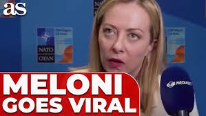 GIORGIA MELONI's STRANGE FACIAL EXPRESSIONS at NATO Summit go VIRAL