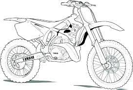 They're ideal for gravel and dirt paths or paved roads and feature a number of gears to make climbing hills easier. Bicycle Coloring Pages Dirt Bike Coloring Page New Dirt Bike Coloring Library