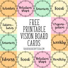 How To Use Visuals To Stay Motivated Vision Board Cards For Creating Goals Tailored By Tiera Vision Board Template Vision Board Printables Free Vision Board