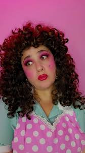 ⚡️NEW CHARACTER ALERT⚡️ Coming tonight! Who do you think she is? 🩷💜🩵  Take a guess in the comments! #charactercomedy #80s #80saesthetic #newwave  #newromantics