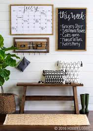 My husband checks the mail and pays the bills, and he would never bother to check a calendar in the kitchen before making plans. Farmhouse Command Centers Courtney Warren Home