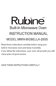 Rubine 2 burner built in hob. Rubine Mmw Bigbella 28ss Instruction Manual Pdf Download Manualslib