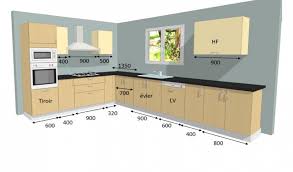 رسم ثلاثى الابعاد تصميم مطابخ