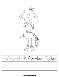 God Made Me Worksheet God Made Me Bible Story Crafts Coloring Pages Inspirational