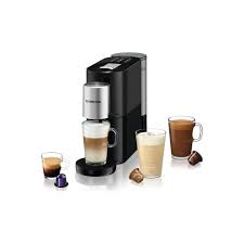 4 in 1 multiple capsule expresso machine nespresso esepod coffee maker powder h2. Krups Capsule Coffee Machine Nespresso Atelier Xn8908 Black Silver Coffe Espresso Makers Photopoint
