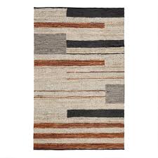 Black And White Area Rug Png White Black And Brown Leather Fillmore Area Rug Leather Rug Kilim Area Rug Rugs