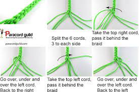 Braiding paracord in this way is fairly common. 6 Strand Round Braid Tutorial Paracord Guild Paracord Braids Paracord Paracord Dog Leash