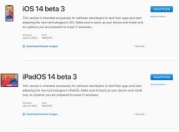 Download Ios 14 Beta 3 Ipados 14 Beta 3 Now Available