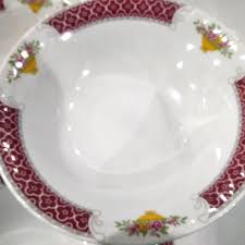 Piring tatakan gelas / piring kue/ piring kaca/ piring: Mangkuk Keramik Palace Khusus Go Send Shopee Indonesia