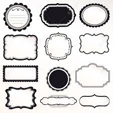 Vector floral wedding picture frame. Vector Frame Set Ornamental Vintage Deco 721070 Png Images Pngio