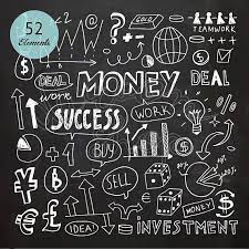 Hand Drawn Chalkboard Business Infographic Money Sign Currency Symbols Sell Buy Clipart Chalk Doodle Collection Eps Png Instant Download In 2021 How To Draw Hands Money Sign Business Infographic