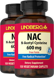 Nac is used to help prevent or lessen liver damage caused by taking large quantities of acetaminophen (tylenol). Nac N Acetyl Cysteine 600 Mg 120 Vegetarian Caplets X 2 Bottles Pipingrock Health Products
