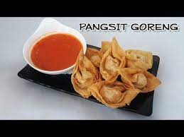 Resep Pangsit Goreng Isi Ayam Youtube
