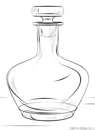 How To Draw A Bottle Step By Step Drawing Tutorials Bottle Drawing Drawing Tutorial Drawing For Beginners