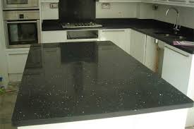 Black Quartz Completed Jobs Kitchen Ideals Kitchen Worktop New Homes