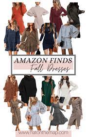 Mordenmiss women's cotton linen dresses fall irregular hem shirt dress with pockets. Fall Dresses From Amazon Hat On The Map Affordable Fashion Finds