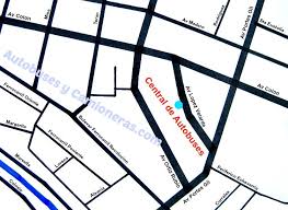 Hoteles y restaurantes en sus dirección de la terminal de autobuses de reynosa: Mapa Con Ubicacion De La Central De Autobuses De Reynosa Tamaulipas Mexico Autobus Mapas