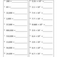 All of your worksheets are now here on mathwarehouse.com. Pre Algebra Worksheets Scientific Notation