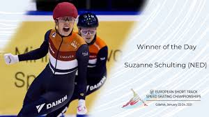 Lara van ruijven was hospitalized last month in france, and had been in critical condition after she was 27. Winner Of The Day Suzanne Schulting Ned Isu European Short Track Championships Gdansk 2021 Youtube