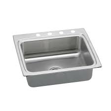 drop in single basin stainless steel