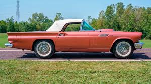 Image result for Sunset Coral 1957 Thunderbird