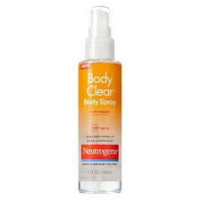 Neutrogena Body Clear Body Spray 4 Oz Body Spray Beauty Skin Care Body Breakouts
